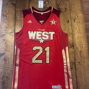 Tim Duncan 2011 Western NBA All Star Authentic Jersey San Antonio Spurs